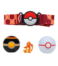 Load image into Gallery viewer, Charmander Belt Set with premier ball, charmander figure and Luxury ball