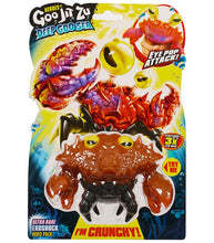 Load image into Gallery viewer, Goo Jit Zu Deep Goo Sea Ultra Rare Exoshock toy with eye pop attack feature in packaging.