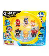 Load image into Gallery viewer, Heroes of Goo Jit Zu Minis - Sonic The Hedgehog 6 Pack