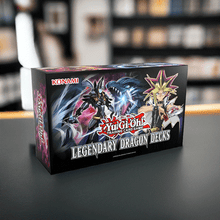 Load image into Gallery viewer, Yu-Gi-Oh! Legendary Dragon Decks Reprint Unlimited Edition box featuring iconic dragon artwork.