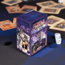 Load image into Gallery viewer, Yu-Gi-Oh! I:P Masquerena Deck Box with artwork, designed for card protection and organization.