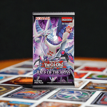 Load image into Gallery viewer, Yu-Gi-Oh! Rage of the Abyss Booster Pack with 9 cards, perfect for enhancing dark and water-themed decks.