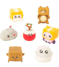 Load image into Gallery viewer, LankyBox Mystery Squishy Series 3 collectible characters, featuring soft, colorful squishies.