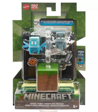 Load image into Gallery viewer, Minecraft 3.25-inch Magic Mobs action figure set featuring enchanting creatures for play and display.