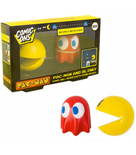 Load image into Gallery viewer, Pac-man Comic Ons wall heroes with decals featuring Pac-man and Ghosts for retro gaming decor.