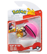 Load image into Gallery viewer, Pokemon Clip 'N' Go Dedenne with Love Ball set for young trainers.