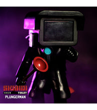 Load image into Gallery viewer, Skibidi Toilet Mystery Mini Figure Series 1, Plungerman character with detailed design.