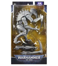 Load image into Gallery viewer, Warhammer 40k Ymgarl Genestealer Artist Proof 18cm Figure in packaging, unpainted with detailed features.