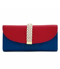 Load image into Gallery viewer, Loungefly DC Comics Wonder Woman Lasso Wallet with faux leather, 3D die-cut flap, and magnetic snap closure.