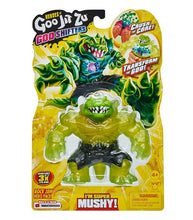 Load image into Gallery viewer, Heroes of Goo Jit Zu Goo Shifters - Rock Jaw action figure packaging, featuring stretchable and color-changing capabilities.