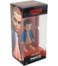 Load image into Gallery viewer, Stranger Things Eleven Minix collectible figure in box.