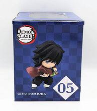 Load image into Gallery viewer, Chibi Masters Demon Slayer Giyu Tomioka anime figure in display box