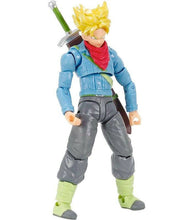 Load image into Gallery viewer, Dragon Ball Super Super Saiyan Trunks action figure with articulation.