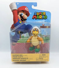 Load image into Gallery viewer, Super Mario Hammer Bro 4 Inch Figure