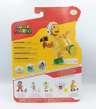Load image into Gallery viewer, Super Mario Hammer Bro 4 Inch Figure back of pack