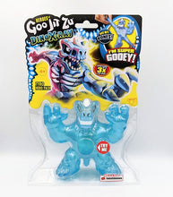 Load image into Gallery viewer, Heroes of Goo Jit Zu Dino X-Ray Tyro action figure, stretchy and gooey toy showcasing bones inside, for ages 4 and up.