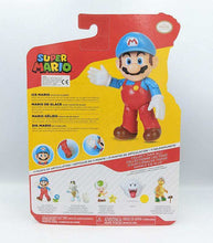 Load image into Gallery viewer, Super Mario Ice Mario 4 Inch Figure back of pack