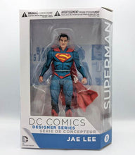Load image into Gallery viewer, DC Comics JAE Lee Designer Series 1 Action Figure - Superman in box, 7 inches tall.