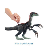 Load image into Gallery viewer, Jurassic World Dominion Sound Slashin' Therizinosaurus scan dna