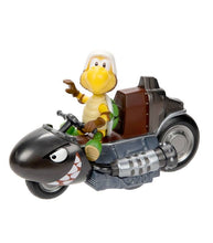 Load image into Gallery viewer, Koopa Troopa figure and kart from Super Mario Bros. Movie with realistic details.