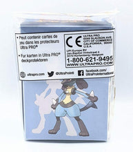 Load image into Gallery viewer, Ultra Pro - Full View Deck Box - Pokemon Lucario back of box