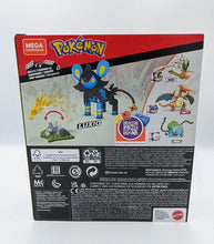Load image into Gallery viewer, Pokemon Mega Construx Luxio Power Pack box showing Luxio figure and accessories.