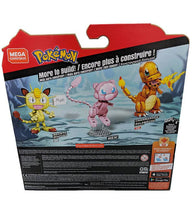 Load image into Gallery viewer, Pokemon Mega Construx Mew construction set packaging with 194 pieces for building action poses.