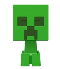 Load image into Gallery viewer, Minecraft Mob Heads Minis - Creeper action figure with large head and movable parts.