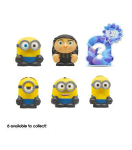 Load image into Gallery viewer, Mash'ems Minions collectible toys, featuring six squishy characters including an ultra-rare one.