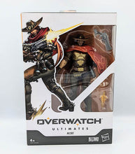 Load image into Gallery viewer, Overwatch Ultimates Series McCree action figure with accessories in box.