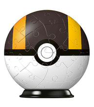 Load image into Gallery viewer, Pokemon Ultra Ball 54 Piece 3D Puzzle, classic design, sturdy plastic, fun and challenging assembly.