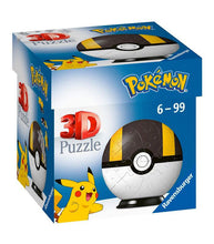 Load image into Gallery viewer, Pokemon Ultra Ball 54 Piece 3D Puzzle in packaging.