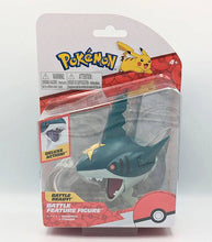 Load image into Gallery viewer, Pokemon Battle Figure - Sharpedo toy in packaging, suitable for ages 4 and up.