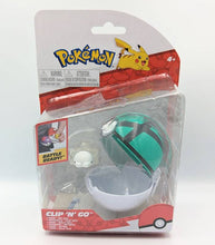 Load image into Gallery viewer, Pokemon Clip 'N' Go Snom with Net Ball set in packaging.