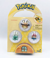 Load image into Gallery viewer, TOMY Pokemon PitaPoke Dedenne Playset with accessories and carry case.