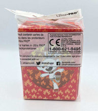Load image into Gallery viewer, Pokémon Ultra Pro Scorbunny Deck Box with card divider packaging.