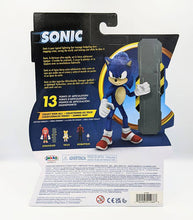 Load image into Gallery viewer, Sonic The Hedgehog 2 The Movie Sonic 4 Inch Figure back of pack