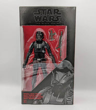 Load image into Gallery viewer, Star Wars Black Series Imperial Death Trooper action figure in display box with accessories.
