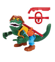 Load image into Gallery viewer, Teenage Mutant Ninja Turtles Classic Leatherhead action figure with accessories.