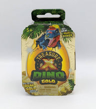 Load image into Gallery viewer, Treasure X Dino Gold Mini Dino pack with dino illustration and real gold treasure feature.