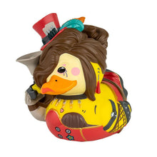 Load image into Gallery viewer, TUBBZ Borderlands 3 Moxxi Collectible Duck in red dress with gaming-themed details.