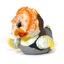 Load image into Gallery viewer, The Last Of Us Clicker Collectible Duck in TUBBZ form with mushroom-like head in display tub.