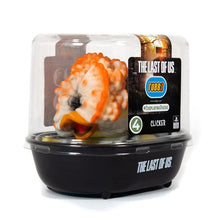Load image into Gallery viewer, TUBBZ The Last Of Us Clicker Collectible Duck in display box, featuring detailed mushroom-like head and exposed brain design.
