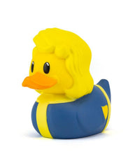 Load image into Gallery viewer, TUBBZ Fallout Vault Girl Collectible Duck with detailed cosplay design.