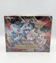 Load image into Gallery viewer, Yu-Gi-Oh! Ancient Guardians Booster Box with 24 packs featuring powerful trading cards.