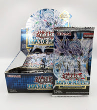 Load image into Gallery viewer, Yu-Gi-Oh! Dawn Of Majesty Booster Pack with cards on display.