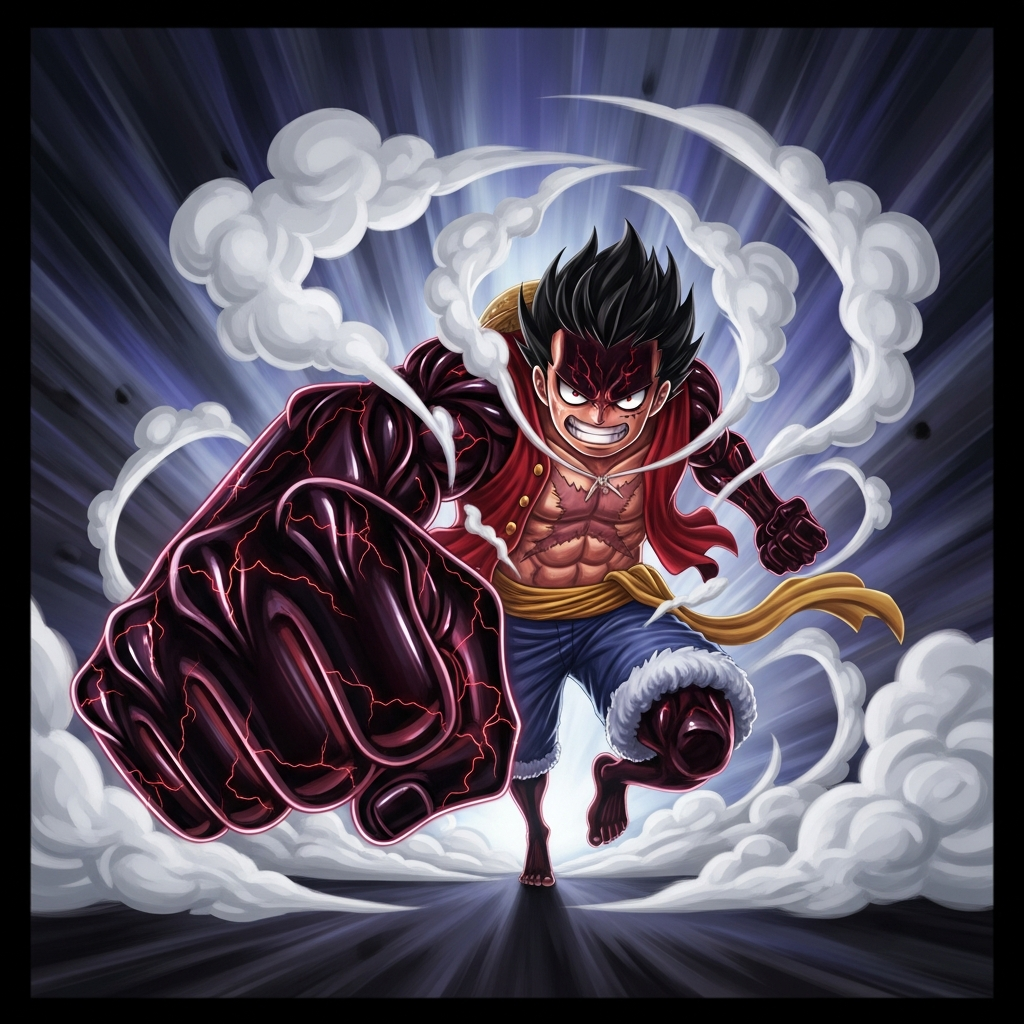 Is Gear 2 Luffy haki?