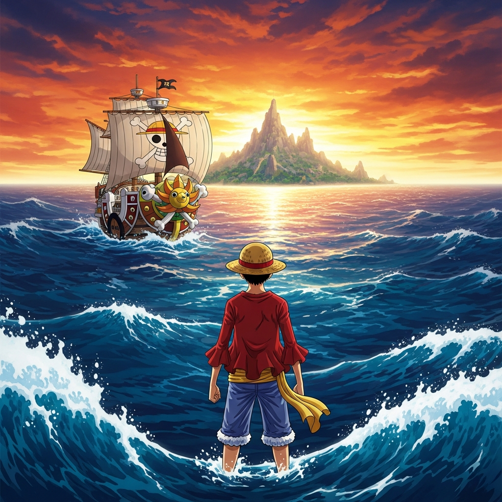 What is the main story of the One Piece?