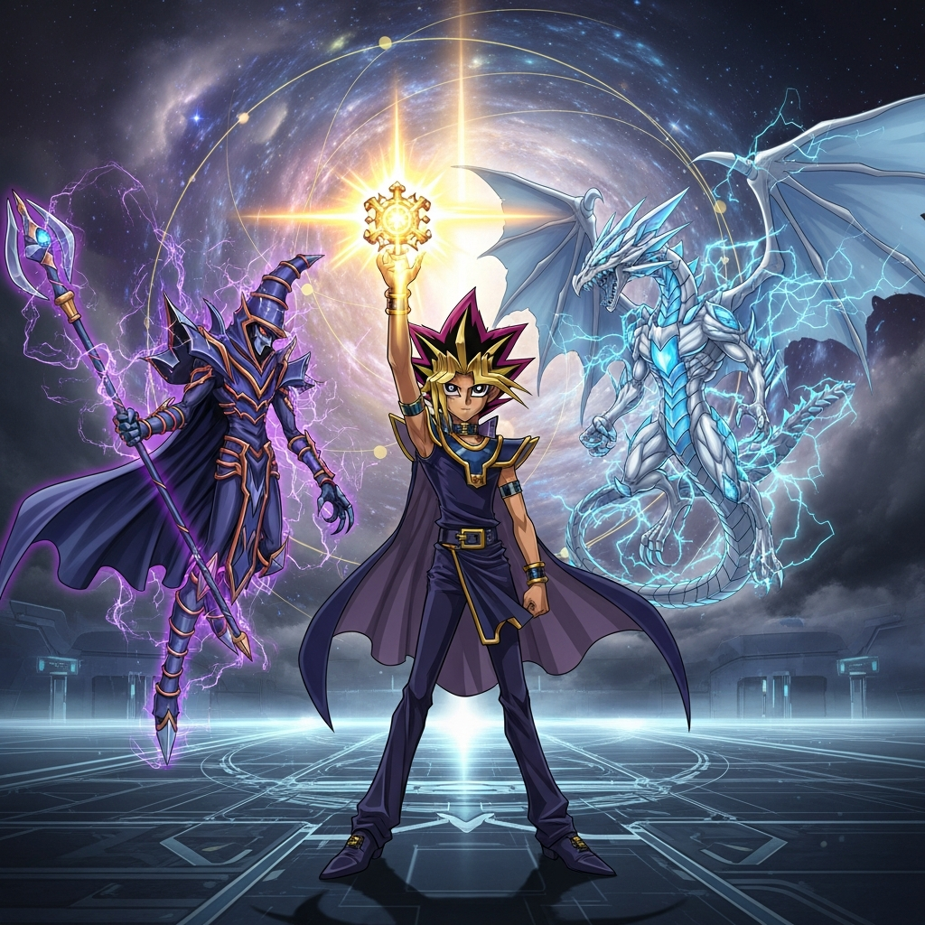 When did Yugi-Oh! anime?