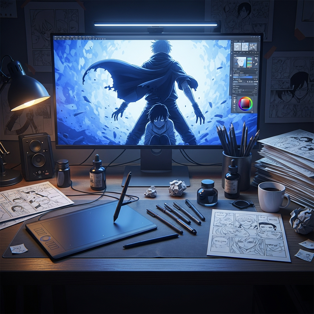 Which anime creator died saving someone?